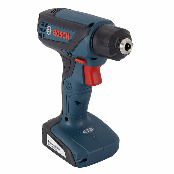 Furadeira e Parafusadeira a Bateria Smart Bosch com Carregador 10 Bits e Extensor Universal 12V 1/4" GSR 1000 Bivolt
